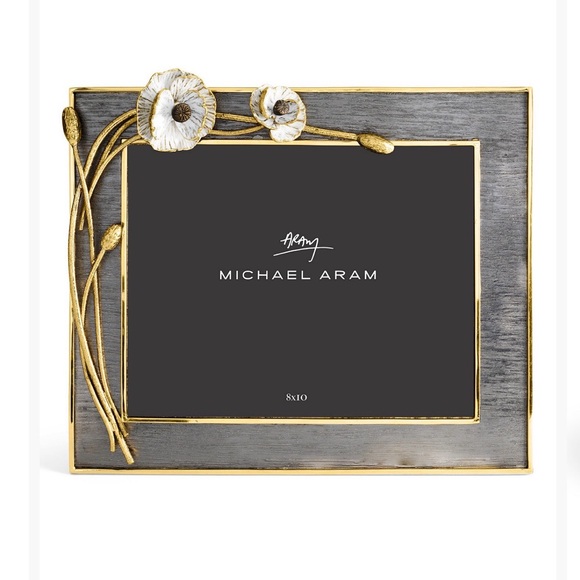 Michael Aram Floral Gold and Silver Frame